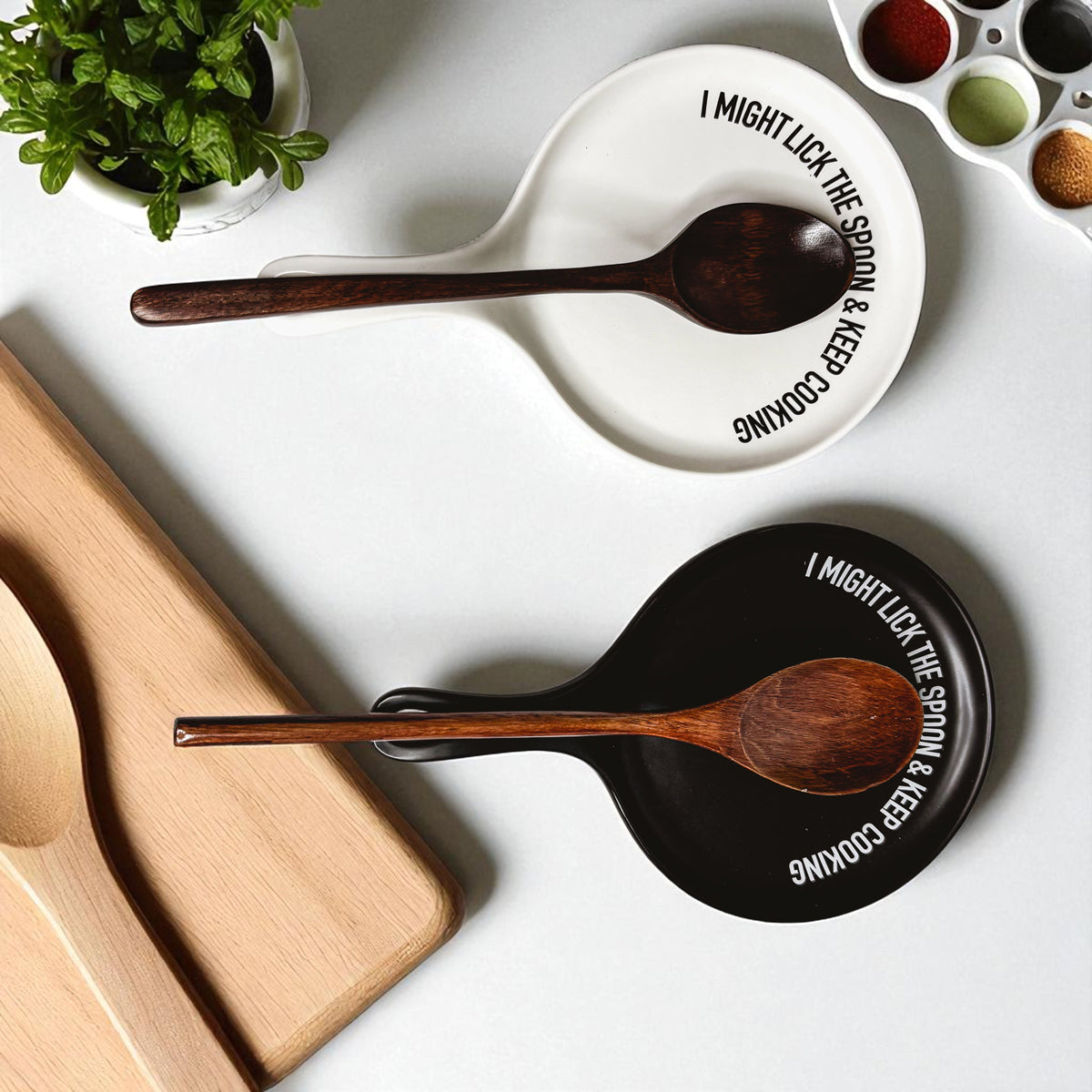 Kitchen counter accent
Statement kitchen pieces
Kitchen humor decor
Sassy cooking accessories